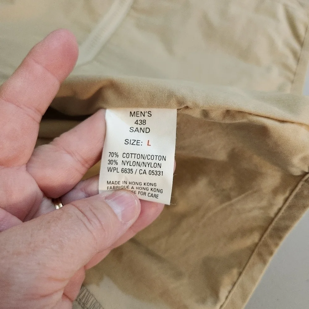 Woolrich Rugged Fishing Vest Tan, sz L